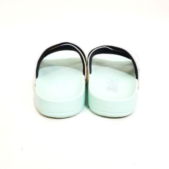 PINK Victorias Secret Iridescent Slides Criss Cross Sandals Size 7 M - Picture 8 of 9